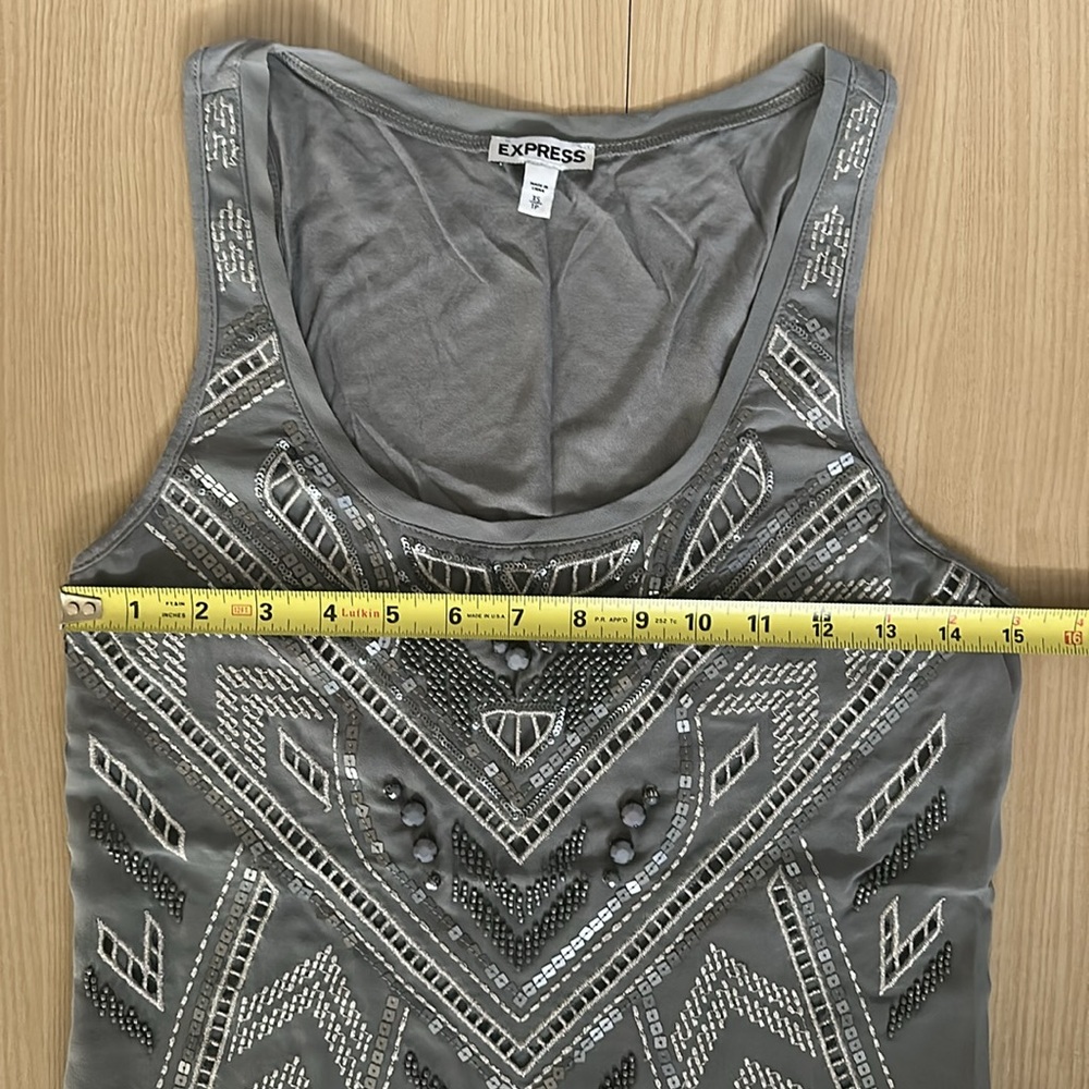 Express Bundle Of 2 Embellished Tanks XS - Picture 14 of 15